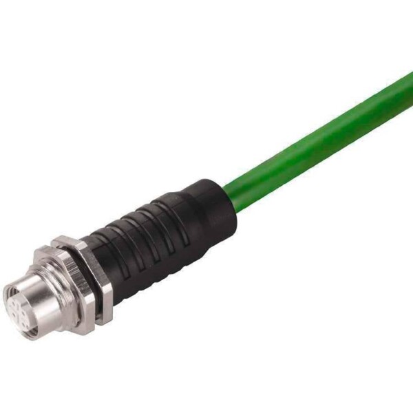 Weidmüller SAIBC-WDF-D-PN-6.5-C5 upravený zástrčkový konektor pre senzory - aktory, 1380670000, piny: 4, 1 ks; 1380670000