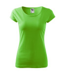 Čisté dámske tričko apple green M