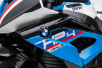 Mamido Detská elektrická motorka BMW HP4 Race modrá