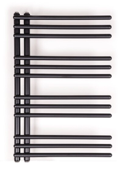 Radiátor kombinovaný SAT HTO 74x50 cm čierna matná SATRAHTO500740BL SATRAHTO500740BL