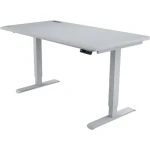 COUGAR Royal 150 ELITE biela / Herný stôl / Š: 150 cm / V: 72.5 cm / H: 80 cm / 2x USB 3.0 / 2x USB-C (CGR-ROYAL 150 ELITE W)