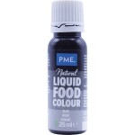 Prírodné potravinárske farbivo čierne, 25 ml - PME - PME