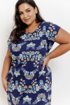 3363 DÁMSKE TRIČKO JODIE 2XL-3XL tmavě modrá 2XL