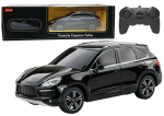 RASTAR Auto na diaľkové ovládanie R/C Porsche Cayenne Turbo 1:24 Rastar čierne