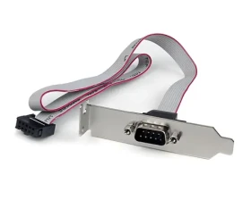StarTech slotová redukcia DB-9 - IDC sivá / Redukcia / Sériový Port (PLATE9M16LP)