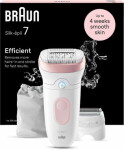 Braun SE7-030 Silk épil 7 ružová / Epilátor / 20 pinziet (225120)