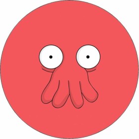 Jedlý papír Futurama tvár Zoidberga 19,5 cm - Pictu Hap - Pictu Hap