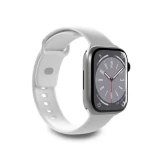 Puro ICON biela / Remienok pre Apple Watch / 42/44/45/49 mm / Silikón / 2 ks (PUICNAW44WHI)