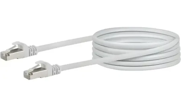 Schwaiger CAT6 biela / Patch kábel / S/FTP / RJ-45 / 2,5 m / 250MHz / 1000 Mbit / s (CKB6025052)