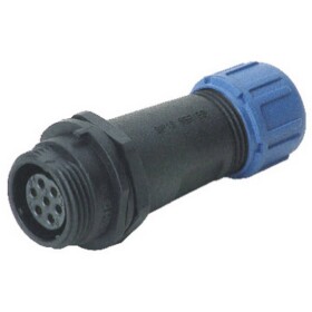 Deltron Connectors Deltron DELKSP1311/S4I guľatý konektor DIN, 1 ks; DELKSP1311/S4I