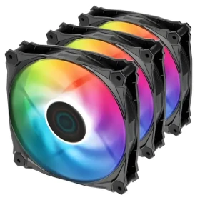 Iceberg Thermal IceGALE Lightning ARGB Gen2.0 3ks čierna / Ventilátor / 120 mm / 28,9 dB / 76,74 CFM / 4-Pin PWM (IG12LT-B3A)