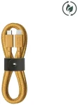 Native Union Belt Cable USB-C - Lighning 1.2m oranžová (BELT-CL-KFT-2-NP)