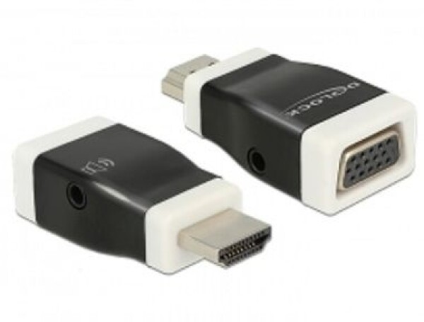 Delock adaptér HDMI-A samec gt; VGA samica s audio (65586)