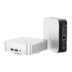 GEEKOM A7 strieborná / AMD RYZEN 5 7535HS 4.6GHz / 16GB DDR5 / 512GB SSD / Radeon 660M / W11P (GMA7R57535HS-16512-E)
