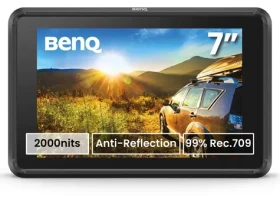 7" BenQ PVS7 čierna / Kamera monitor / IPS / 1920×1200 / 2000 nits / HDMI (9H.LMDLD.DBA)