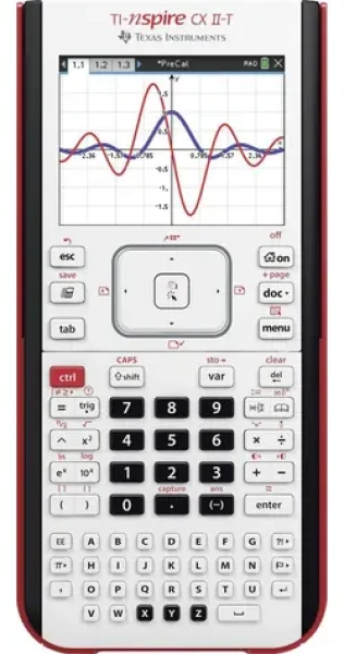 Texas Instruments NSPCXIIT čierna / Kalkulačka / grafická / dobíjacia (TI Nspire CX II T)