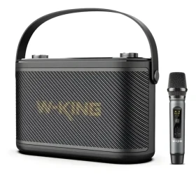 W-King H10s čierna / Reproduktor / Bluetooth 5.0 / 80W / čítačka kariet (H10S-BLK)