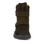 Dievčenská zimná barefoot obuv ZERU TEX WINTER Black, Froddo, G3160240-7, čierna - 38