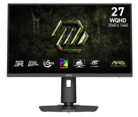 27" MSI MAG 274QPF X32 čierna / Monitor / QHD / IPS / 320Hz / 0.5ms / HDMI+DP (MAG 274QPF X32)