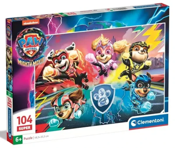 Clementoni PUZZLE Tlapková patrola vo veľkofilme