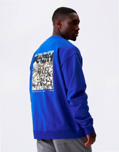Pinqponq Sweatshirt Unisex Future Blue Pelle Cass XL