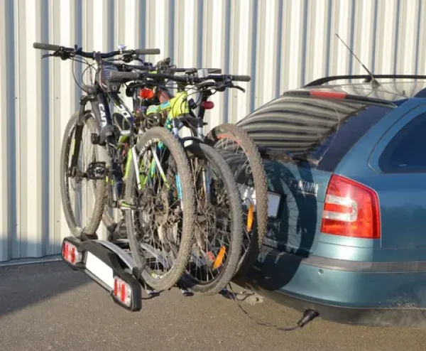 Compass Dolphin 3 TÜV / Nosič bicyklov na ťažné zariadenie / 3 kolesá / nosnosť 45 kg / sklápací / TÜV