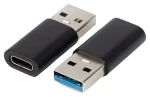 MicroConnect Adaptér USB-A na USB-C čierna / Redukcia (USB3.0ACF)