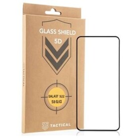 Tactical Glass Shield 5D sklo pre Samsung Galaxy S22 čierna (8596311170966)