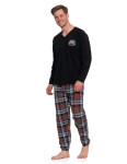 Moraj PDM 4600-011 pyžamo dĺžka/r M-2XL černá XL
