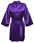 DKaren Housecoat Candy Violet Violet