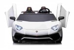 Mamido Elektrické autíčko Lamborghini Aventador SV Strong 200W 24V biele