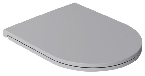 ISVEA - INFINITY WC sedátko SLIM, Soft Close, Easy Take, stone grey 40KF0547I