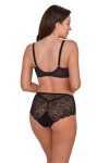 CHANTAL SOFT BRA ART 534 BLACK černá ažurová výzdoba 80C