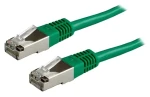 Xtendlan Patch kábel Cat5e FTP 1m zelený / Sieťový kábel / tienený / RJ45 (PK_5FTP010green)