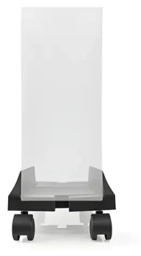 Nedis CSTD101BK čierna / Stojan pre PC skriňa / Nastaviteľná šírka 14,5-24,2 cm / Max. 20 kg / Plast, kov (CSTD101BK)