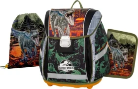 OXYBAG Školský set 3ks Premium Light Jurassic WORLD (152481)