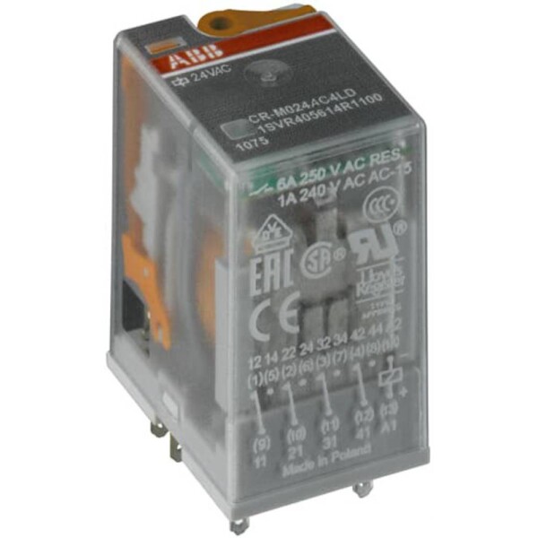 ABB CR-M024AC4 PLC interface, 24 V, 1 ks; 1SVR405613R0000