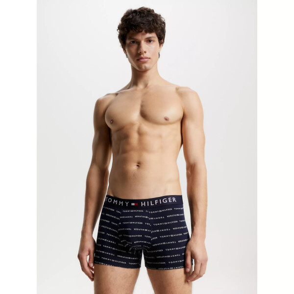 Pánske boxerky UM0UM02835 00O Black Printed - Tommy Hilfiger M