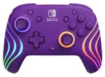 PDP Afterglow Wave fialová / Herný ovládač / bezdrôtový / Nintendo Switch / Programovateľné tlačidlá / Podsvietenie (500-252-PR)
