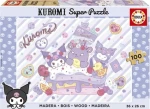 Educa Drevené puzzle Kuromi