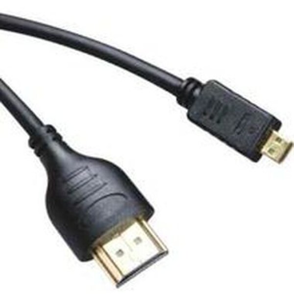 PremiumCord Kábel HDMI A - HDMI micro D, 2m (kphdmad2)