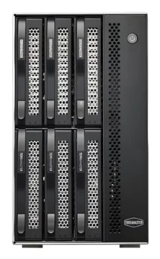 TerraMaster D6-320 čierna / Skriňa DAS / 6x 2,5 "/3,5" SATA / USB 3.2 Gen 2 Type-C 10Gbps / Diskless (D6-320)