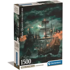 Clementoni PUZZLE Pirátska loď