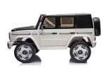 Mamido Detské elektrické autíčko Mercedes EQG 4x4 biele