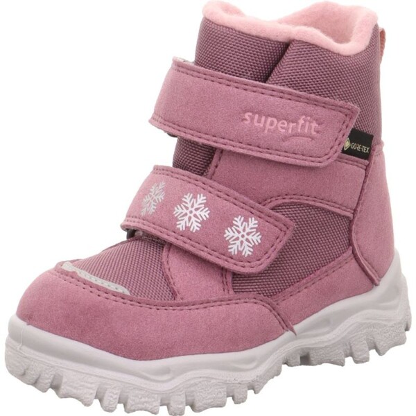 Dievčenské zimné topánky HUSKY1 Purple/Pink Gore-Tex, Superfit,1-006045-8510 - 29