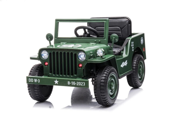 Mamido Elektrické autíčko JH-103 vojenská zelená 4x4