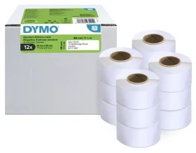 Dymo adresné štítky 89x28 mm 12x130 ks biele / Etiketa / kompatibilný LabelWriter (2093091)