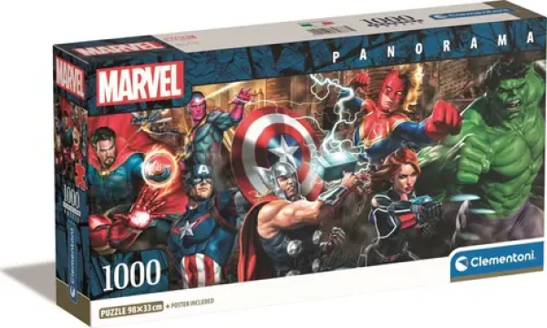Clementoni Panoramatické PUZZLE Avengers