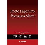 Canon Photo Paper Pro Premium Matte PM-101 8657B005 fotografický papier A4 210 g/m² 20 listov matný; 8657B005