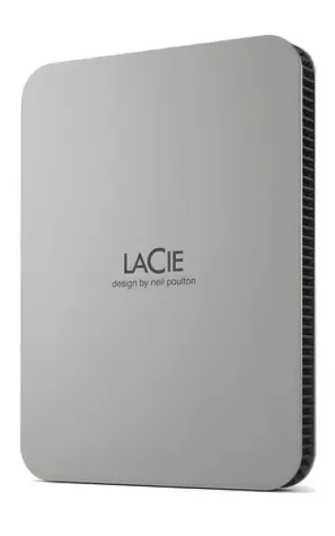 LaCie Mobile Drive 5TB strieborná / Externý HDD / 5TB / USB-C (STLP5000400)